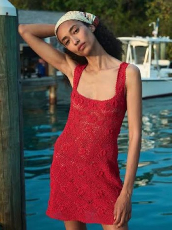 Doen Dresses & Skirts - DOEN ELOISE HEIRLOOM DRESS -- RUBY RED - NWT